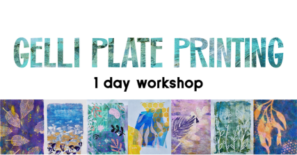 Te Wāhi Toi - Gelli Plate Mono Printing - a 1 Day Workshop